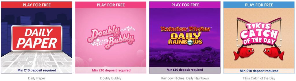 play bingo games for free on jackpotjoy